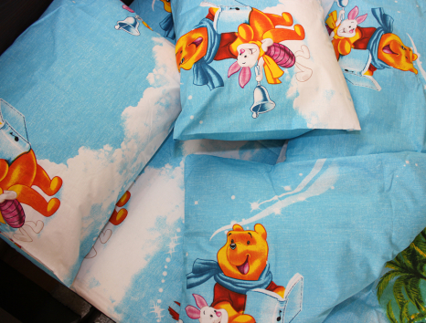 Дитячий комплект з Бязі "Gold" №16368 Черешенка™