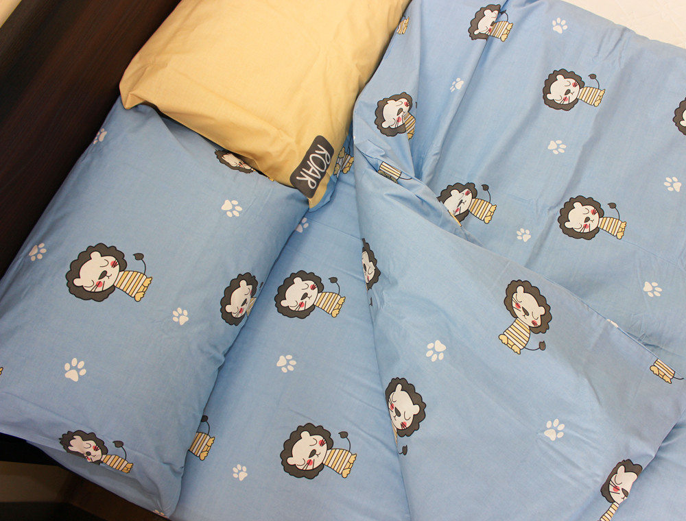 Полуторный набор постельного белья 150*220 из Бязи "Gold" №161087 Черешенка™