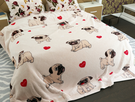 Євро флісовий плед №33747