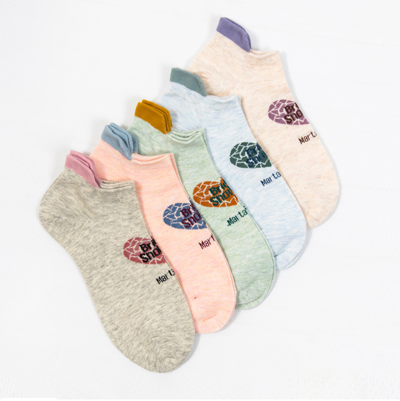 Жіночі шкарпетки короткі Nicen (10 пар) 37-41 №A052-27