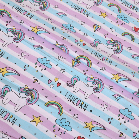 Хлопковая ткань для постельного белья детская CTB1013