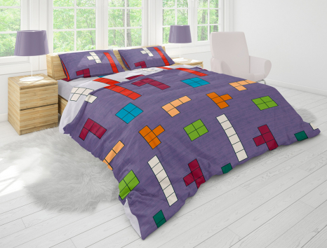 Тканина для постільної білизни Бязь "Gold" Lux GL4678 (A+B) - (50м+50м)