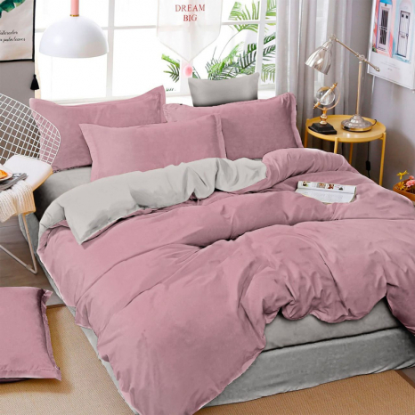 Тканина для постільної білизни Бязь "Gold" Lux однотонна GL3012dustygrey2 (50м)