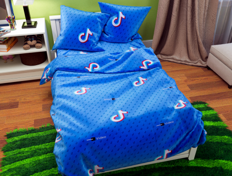 Ткань для постельного белья Бязь "Gold" Lux GL3799