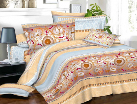 Тканина для постільної білизни Сатин S608 (60м)