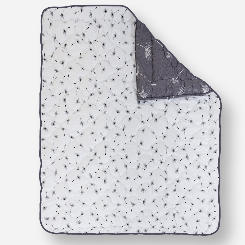 Двоспальна ковдра мікрофібра/холофайбер двостороння №40156