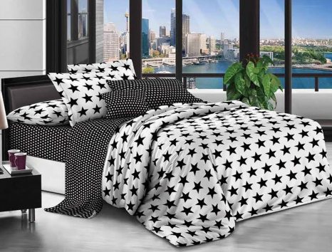 Ткань для постельного белья Бязь "Gold" Lux GL934 (A+B) - (50м+50м)