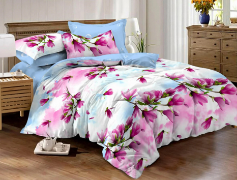 Тканина для постільної білизни Сатин S42-3 (A+B) - (60м+60м)