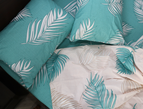 Двоспальний набір постільної білизни 180*220 із Бязі "Gold" №151841AB Черешенка™