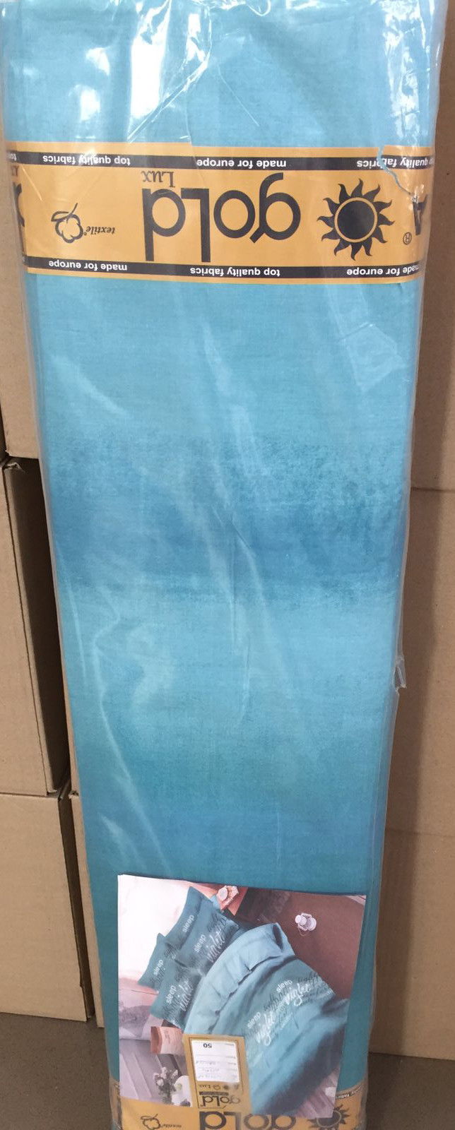 Ткань для постельного белья Бязь "Gold" Lux "Прекрасный комфортный сон" GL3949