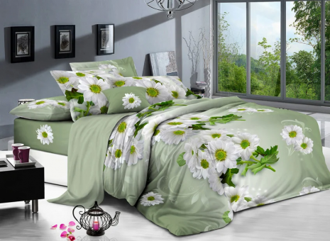 Тканина для постільної білизни Сатин S23-3A (60м)