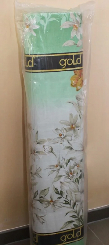 Ткань для постельного белья Бязь "Gold" Lux "Цветочная поляна" GL163