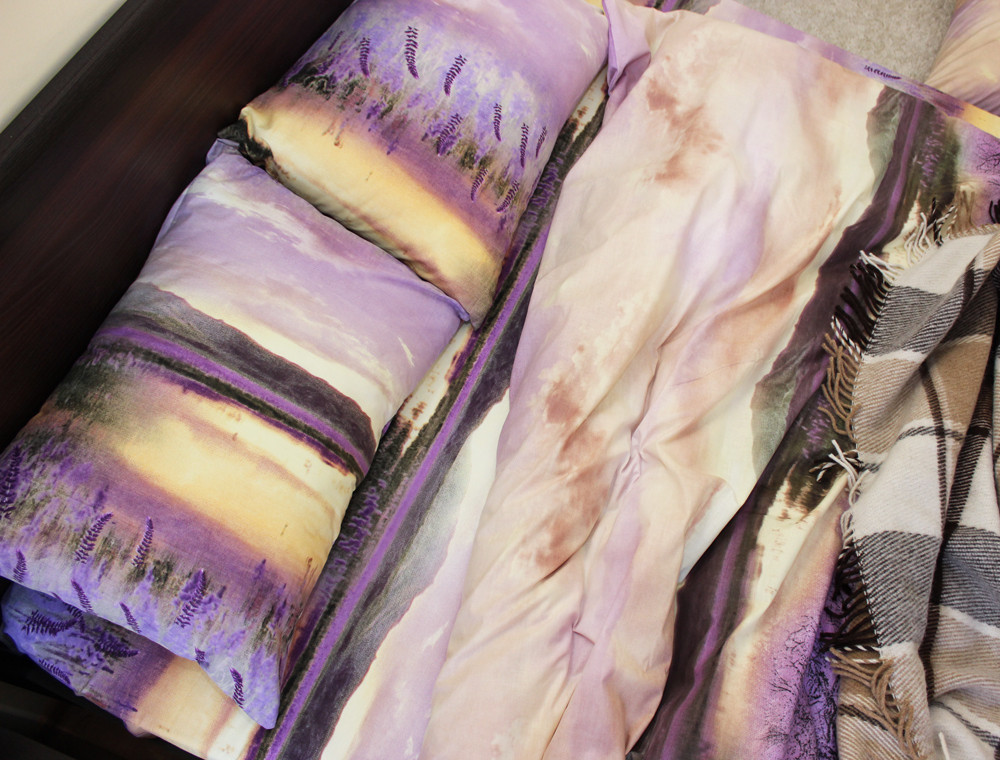 Двоспальний набір постільної білизни 180*220 із Ранфорсу №186489AB Черешенка™