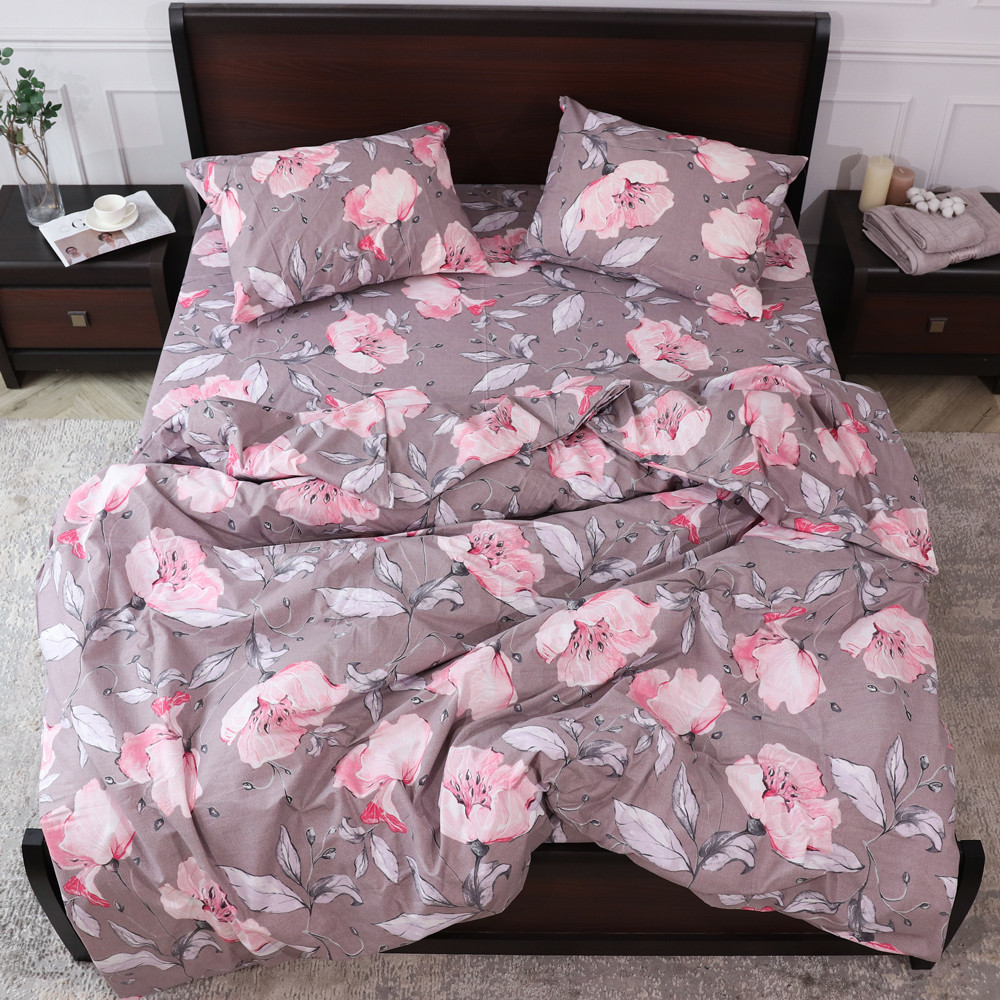 Семейный набор хлопкового постельного белья из Бязи "Gold" №153634 Черешенка™