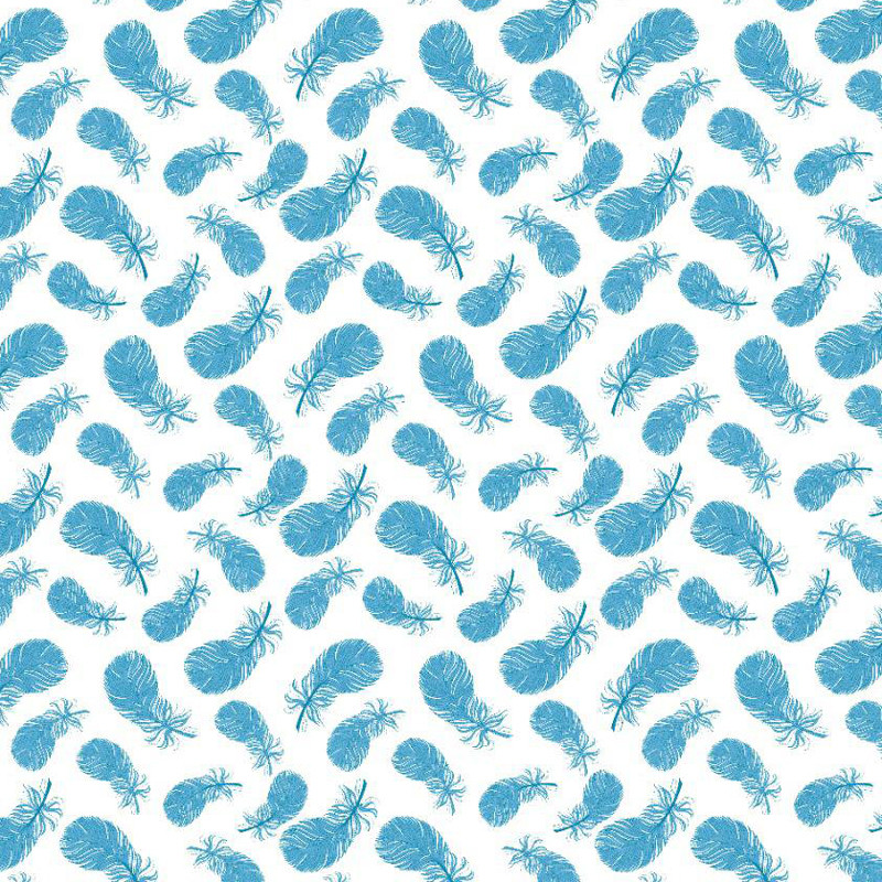 Ткань для постельного белья Фланель (байка) детcкая FLB1057blue