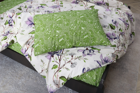 Семейный набор хлопкового постельного белья из Бязи "Gold" №157870AB Черешенка™