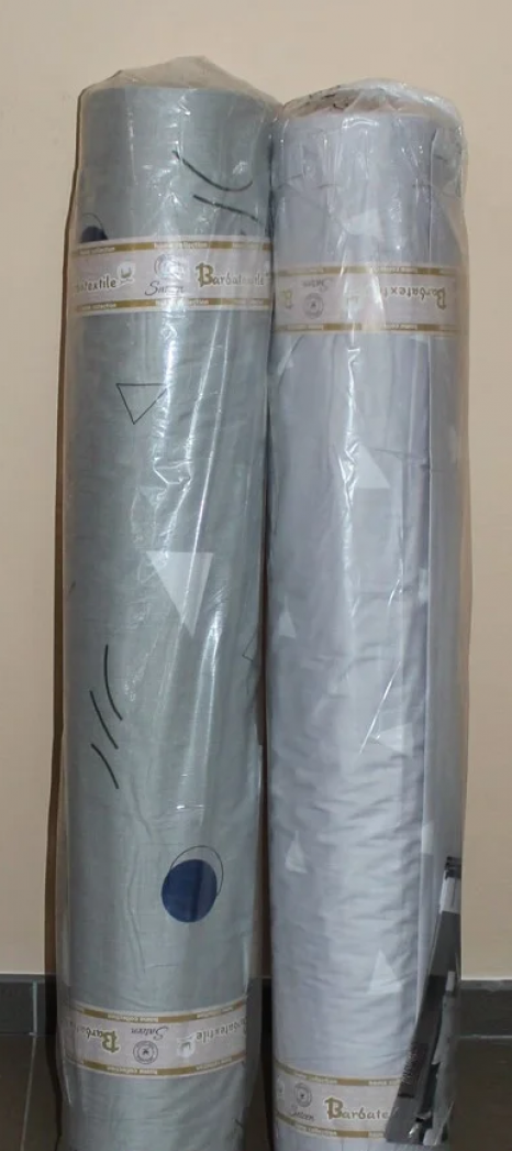 Ткань для постельного белья Сатин S-74-2 (A+B) - (60м+60м)