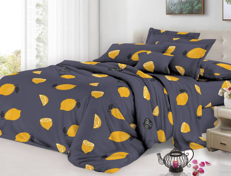 Полуторный набор постельного белья 150*220 из поликотона №20805 Черешенка™