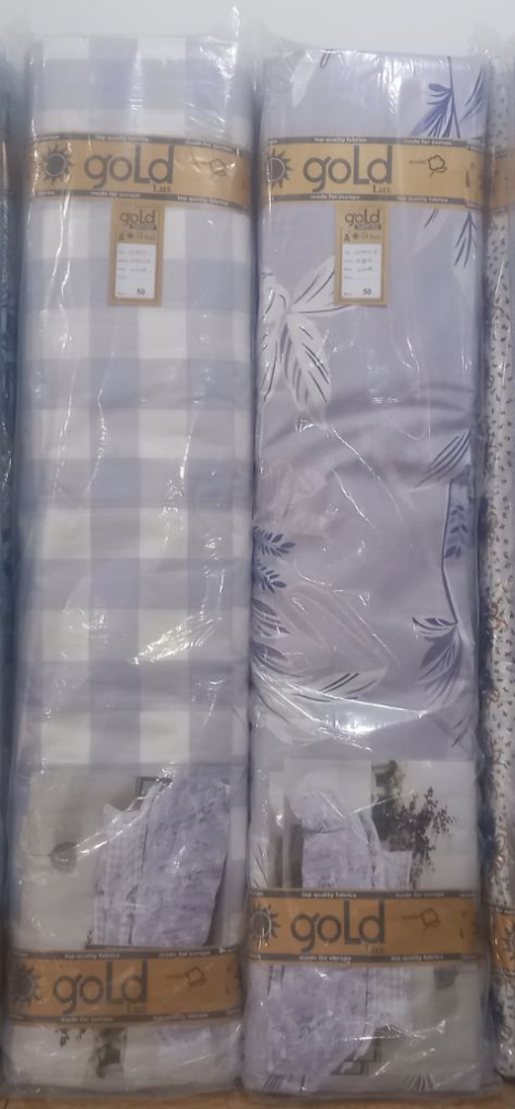 Ткань для постельного белья Бязь "Gold" Lux GL1827 (A+B) - (50м+50м)