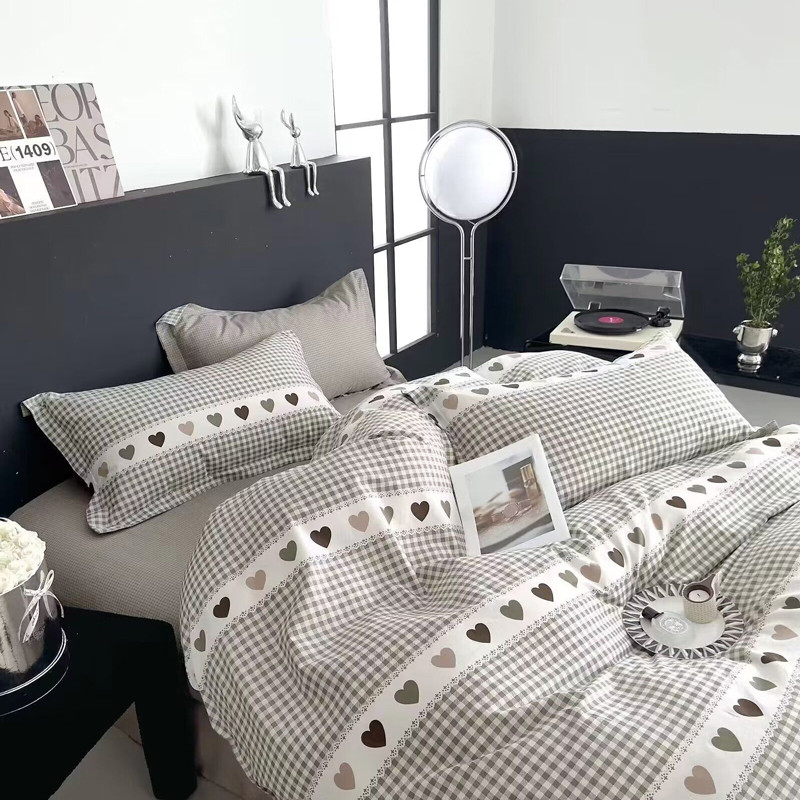 Полуторный набор постельного белья 150*220 из Бязи "Gold" №515077AB Черешенка™