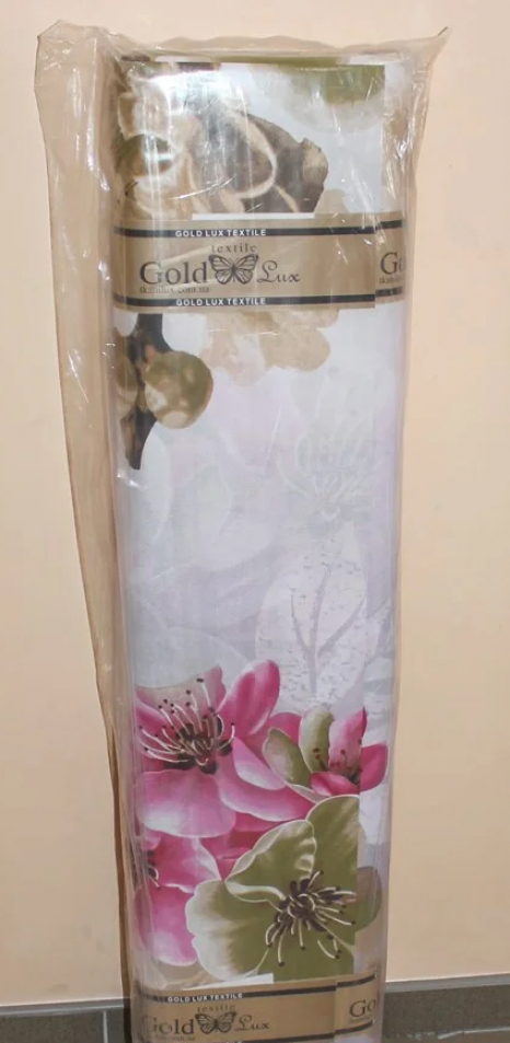 Тканина для постільної білизни Бязь "Gold" Lux "Квіткова весна" GL625