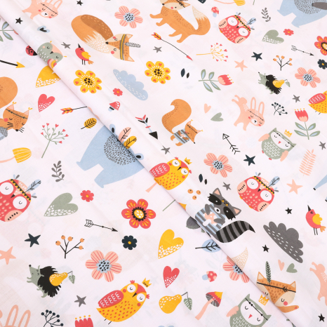 Хлопковая ткань для постельного белья детская CTB1001