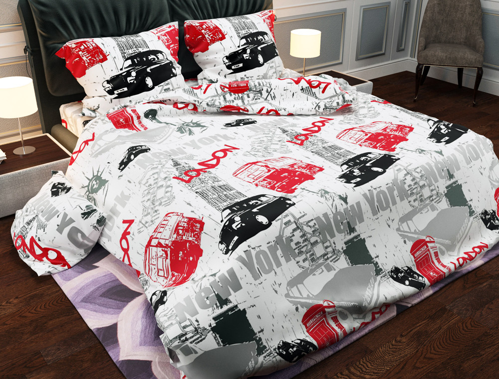 Тканина для постільної білизни Бязь "Gold" Lux GL826