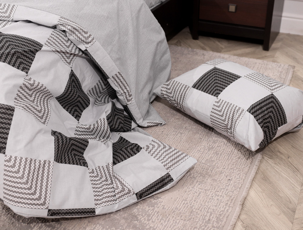 Семейный набор хлопкового постельного белья из Бязи "Gold" №155350AB Черешенка™