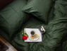 Семейный набор хлопкового постельного белья из Страйп Сатина №545918 KRISPOL™