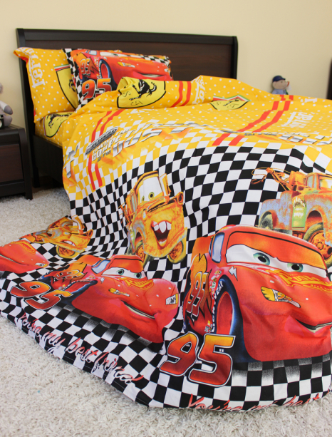 Дитячий комплект з Бязі "Gold" №164311 Черешенка™