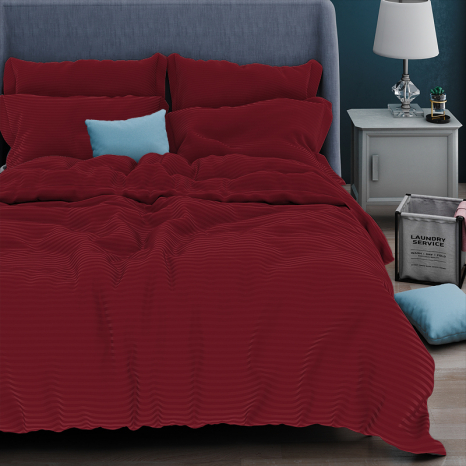 Ткань для постельного белья Страйп-сатин ST19-1650 (50м)