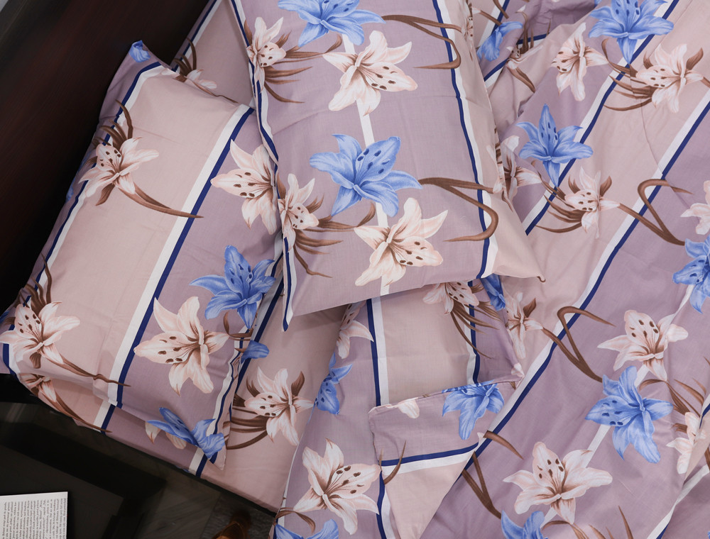 Семейный набор хлопкового постельного белья из Бязи "Gold" №157134 Черешенка™