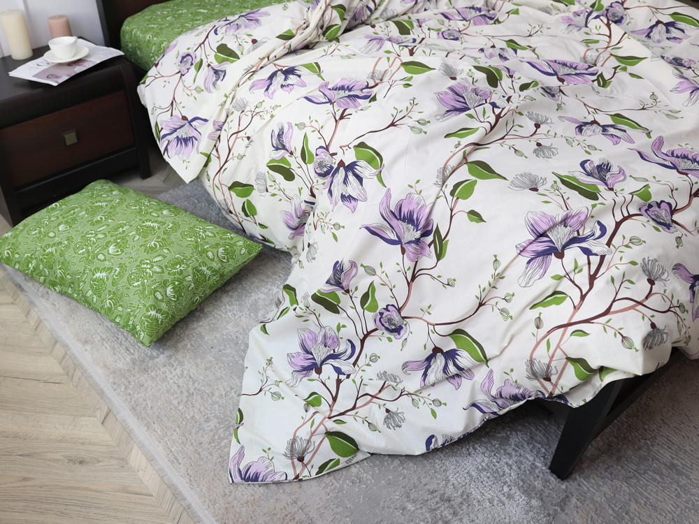 Евро макси набор постельного белья 200*220 из Бязи "Gold" №157870AB Черешенка™