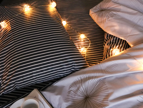 Полуторний набір постільної білизни 150*220 із Бязі "Gold" №157305AB Черешенка™