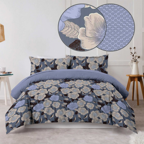 Ткань для постельного белья Бязь "Gold" Lux GL1877 (A+B) - (50м+50м)