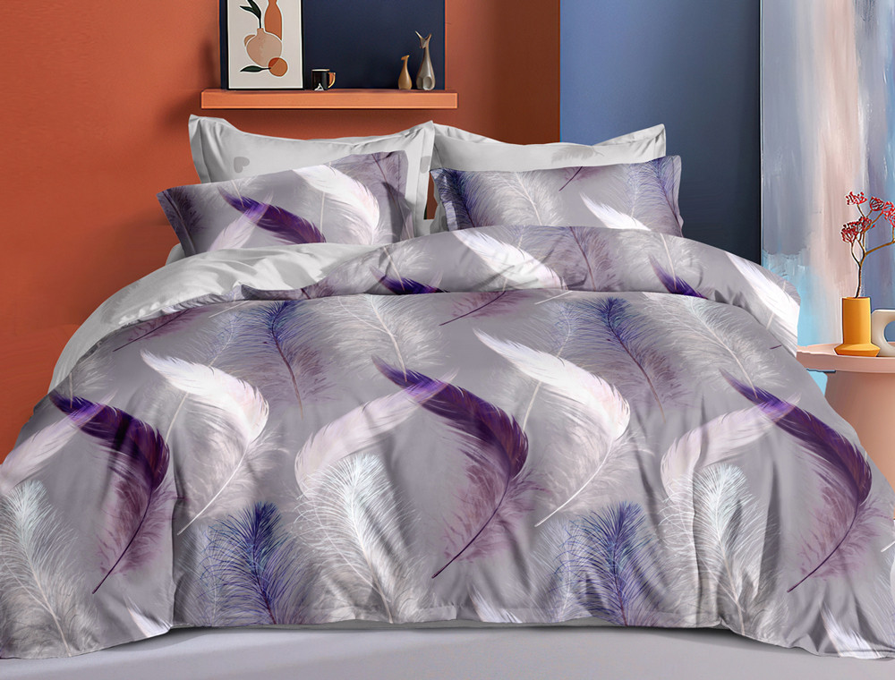 Евро макси набор постельного белья 200*220 из Сатина №44210 Черешенка™