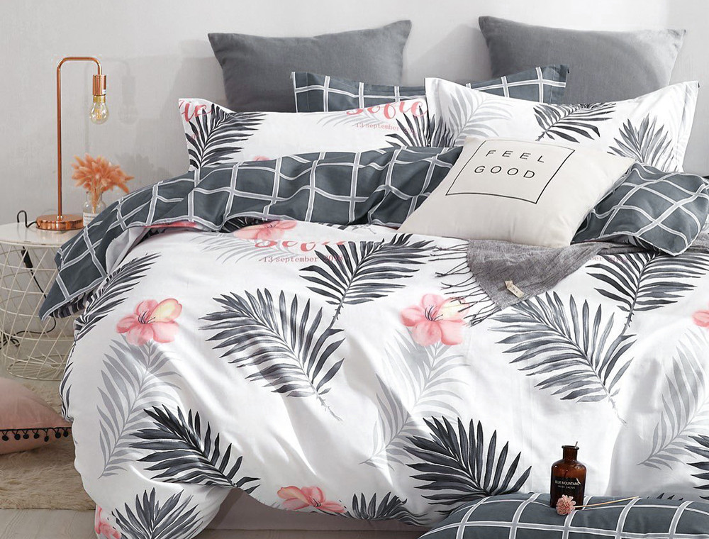 Євро-максі набір постільної білизни 200*220 із Бязі "Gold" №151194AB Черешенка™