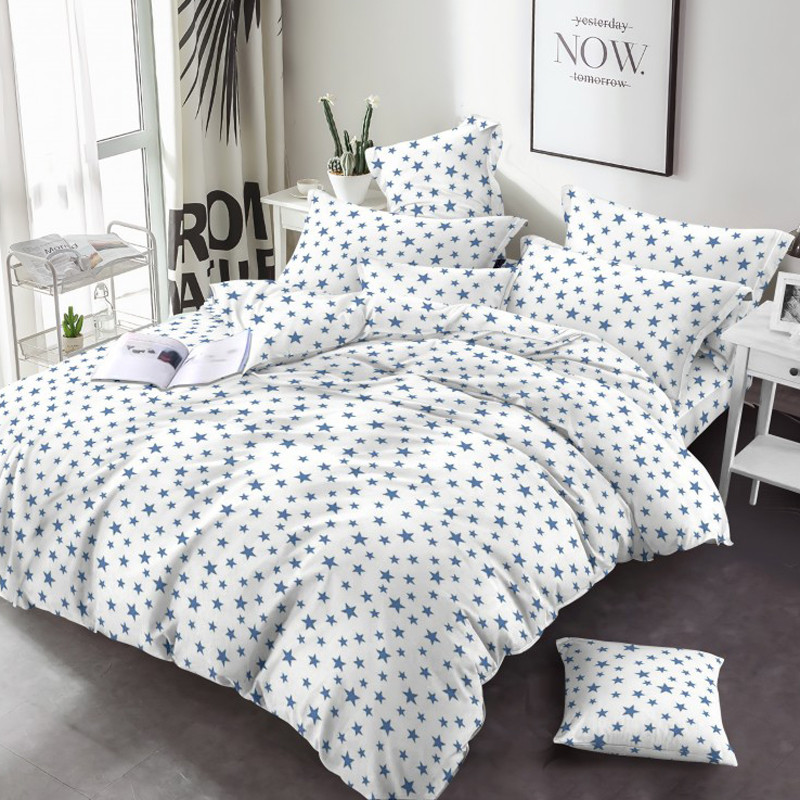 Тканина для постільної білизни Бязь "Gold" Lux GL3400blue