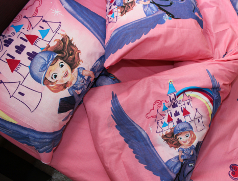 Дитячий комплект з Бязі "Gold" №164318 Черешенка™