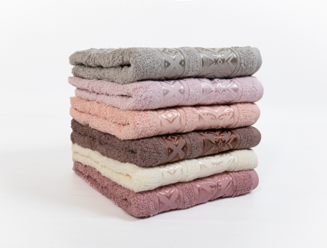 Комплект махровых полотенец CESTEPE FALFA (90*50)