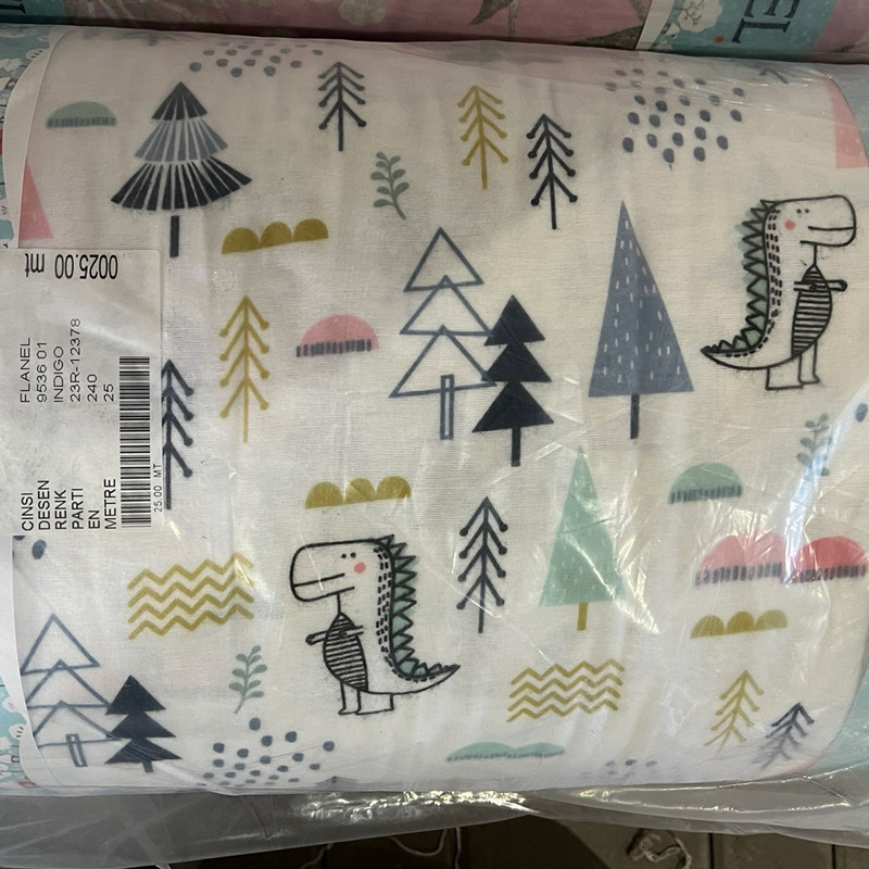 Тканина для постільної білизни Фланель (байка) дитяча FLB1068 (25м)