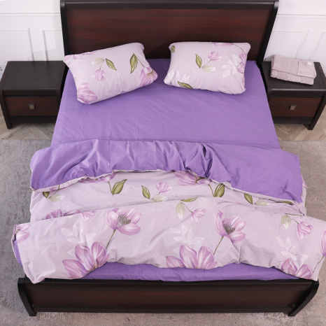 Евро макси набор постельного белья 200*220 из Бязи "Gold" №159117AB Черешенка™