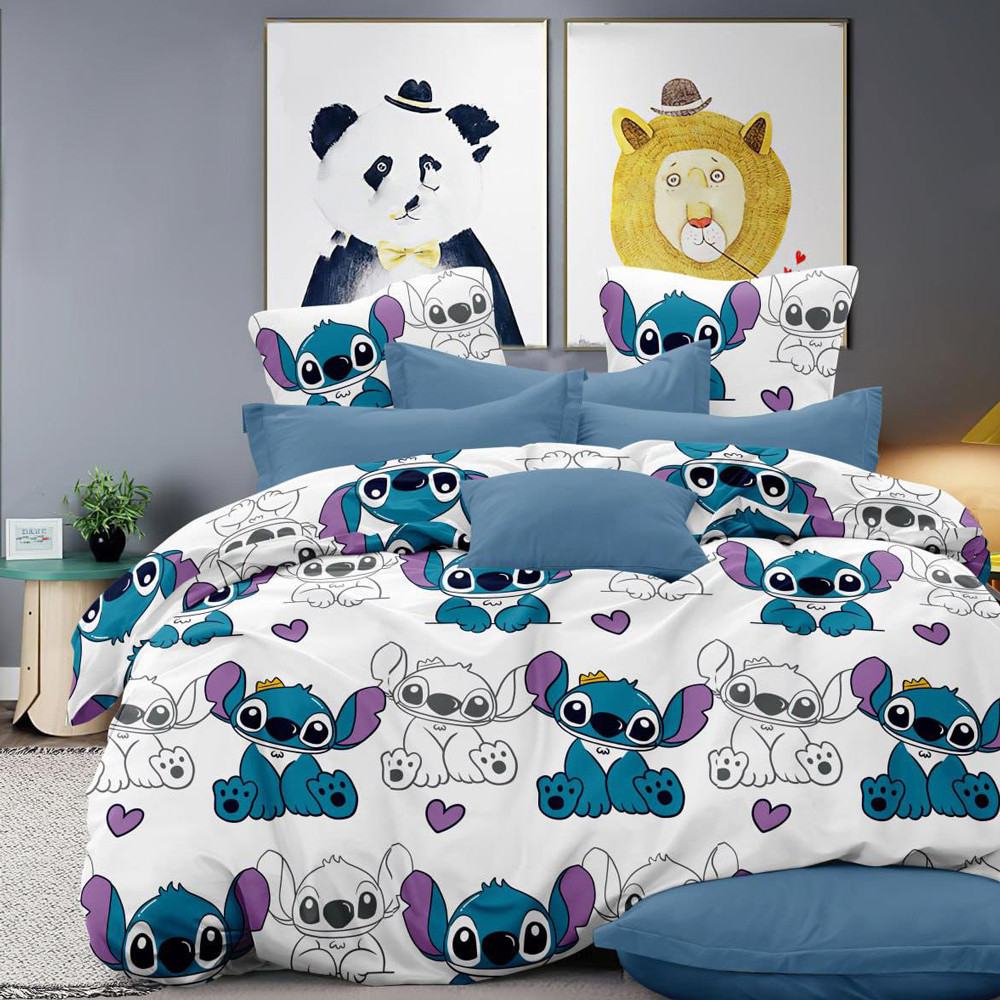 Тканина для постільної білизни Бязь "Gold" Lux дитяча GLB1822white