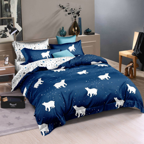 Ткань для постельного белья Ранфорс R-3386 (A+B) - (50м+50м)