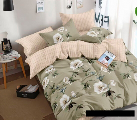 Тканина для постільної білизни Бязь "Gold" Lux GL5108 (A+B) - (50м+50м)