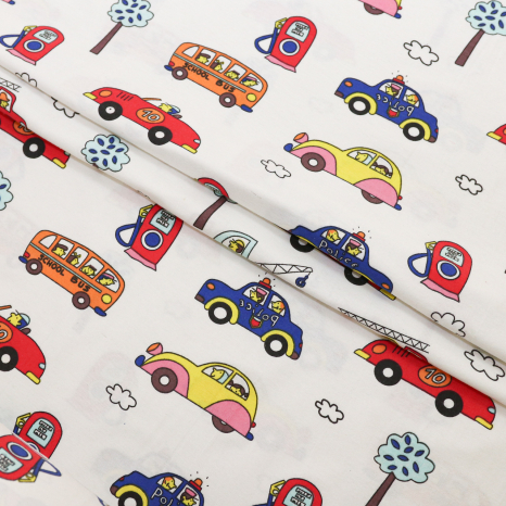 Ткань для постельного белья Фланель (байка) детcкая FLB1009