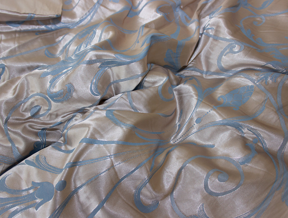 Двоспальний набір постільної білизни 180*220 із Жакарду №018AB KRISPOL™