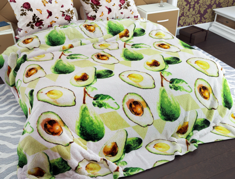 Евро-макси флисовый плед №336781