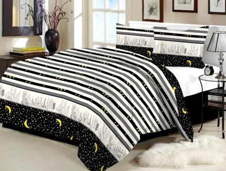 Тканина для постільної білизни Бязь "Gold" Lux GL1139