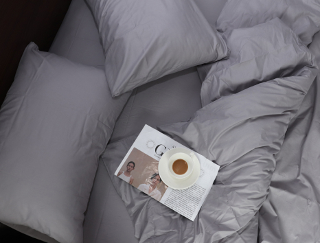 Полуторний набір постільної білизни 150*220 із Сатину №16-3850-ST Черешенка™